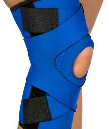 ORTEZA STABILIZATOR KOLANA Z SZYNAMI ELASTYCZNYMI NARTY SNOWBOARD NEOX K-08