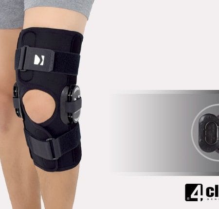 Wypożyczalnia: Orteza kolana otwarta krótka z regulacją kąta zgięcia