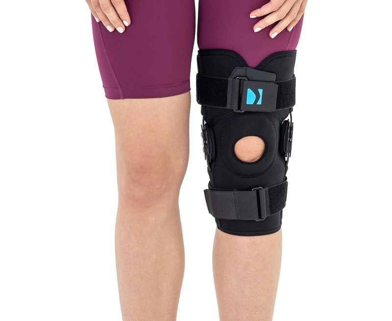 ORTEZA KRÓTKA ZAMKNIĘTA Z SZYNAMI DWUOSIOWYMI AM-OSK-Z/2