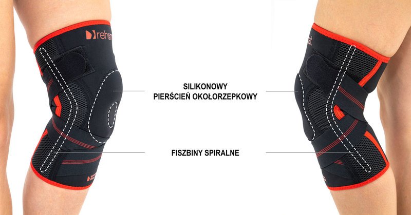 ORTEZA KOLANA AKTYWNA STABILIZACJA STAWU KOLANOWEGO OKD-15 REH4MAT - obrazek 4