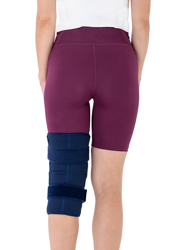 ORTEZA STAWU KOLANOWEGO KRÓTKA ZAMKNIĘTA Z SZYNAMI BOCZNYMI AM-OSK-Z/1 REH4MAT - obrazek 2