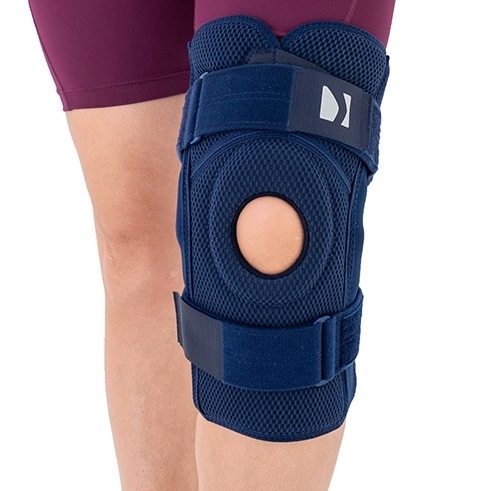 ORTEZA STAWU KOLANOWEGO KRÓTKA ZAMKNIĘTA Z SZYNAMI BOCZNYMI AM-OSK-Z/1 REH4MAT - obrazek 4