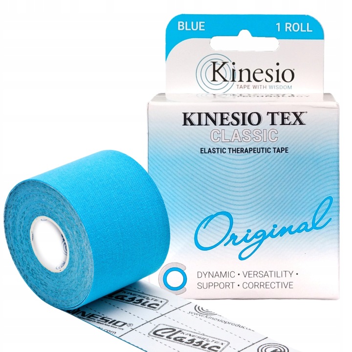 KINESIO TEX CLASSIC TAŚMA KINESIOTAPING TAPE TEJPY PLASTER DO TAPINGU - obrazek 3