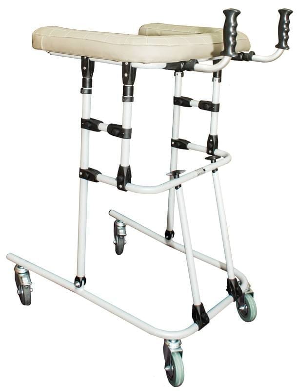 Podpórka czterokołowa ambona , balkonik z podparciem łokciowym