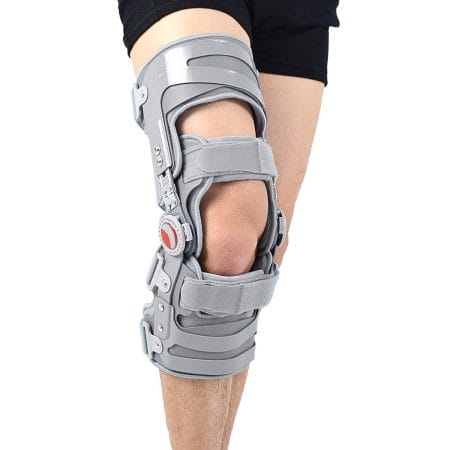 Orteza korygująca szpotawość i koślawość stawu kolanowego z regulacją kąta zgięcia SPARTAN