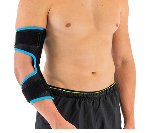 OTWARTA ORTEZA SZYNOWA ŁOKCIA Z REGULACJĄ RUCHOMOŚCI STAWU OKG-04 REH4MAT