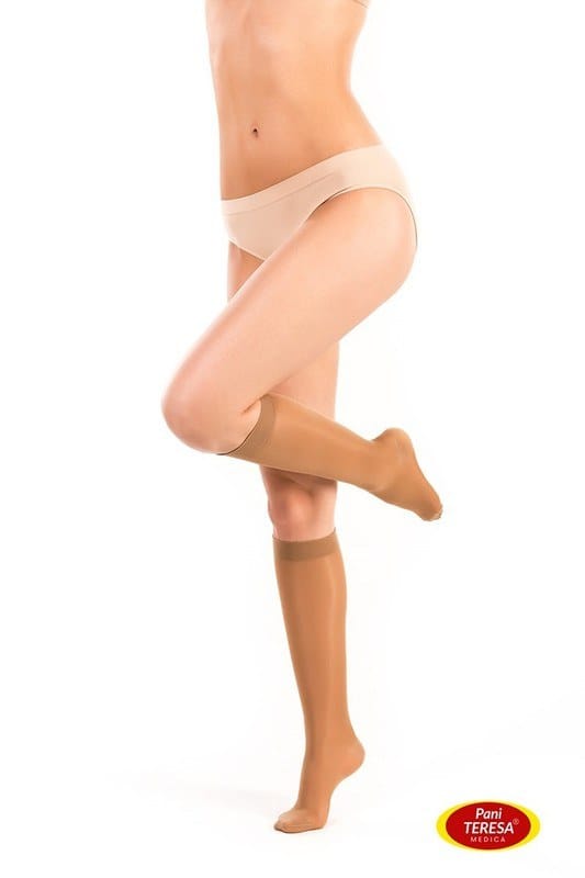 Podkolanówki medyczne uciskowe I klasa kompresji