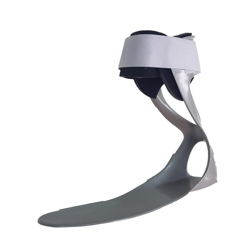 ORTEZA STAWU SKOKOWEGO SPRINGY PLUS ŁUSKA NA OPADAJĄCĄ STOPĘ WZMOCNIONA WŁÓKNEM WĘGLOWYM