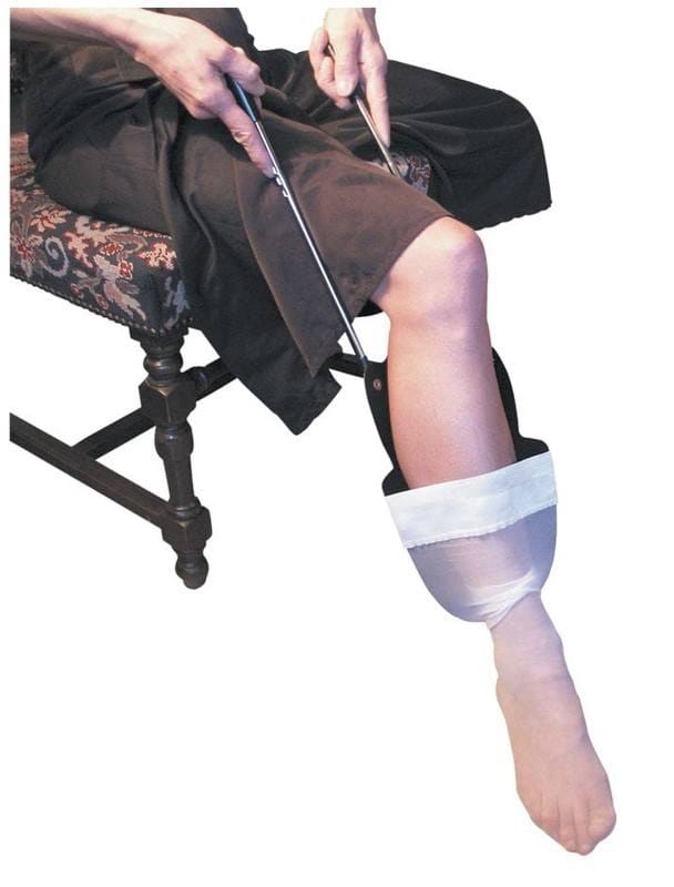 Pomoc do ubierania skarpetek lub pończoch