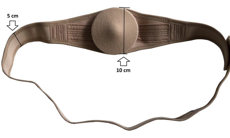 PAS NA PRZEPUKLINĘ PĘPKOWĄ ORLIMAN O-104