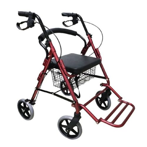 PODPÓRKA REHABILITACYJNA 4- KOŁOWA ALUMINIOWA AR-006