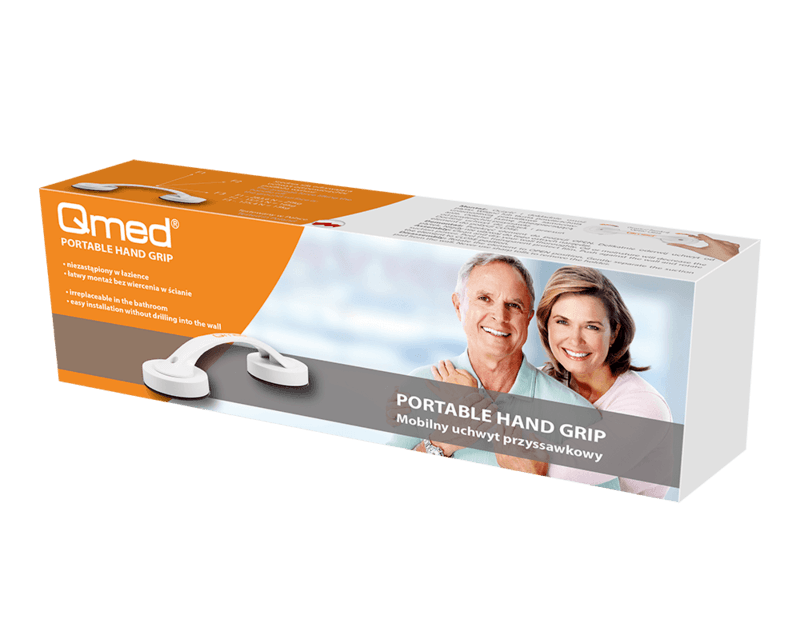 MOBILNY UCHWYT PRZYSSAWKOWY - PORTABLE HAND GRIP QMED