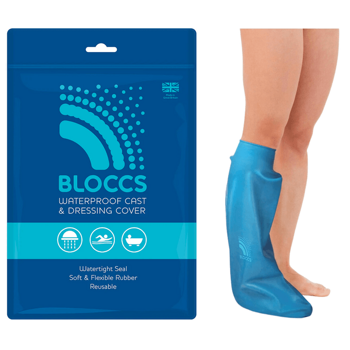 WODOODPORNA OSŁONA - OCHRANIACZ GIPSU NA RĘKĘ BLOCCS KRÓTKA 4-9 LAT