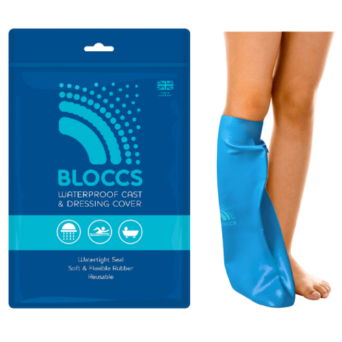 WODOODPORNA OSŁONA - OCHRANIACZ GIPSU NA RĘKĘ BLOCCS KRÓTKA 4-9 LAT