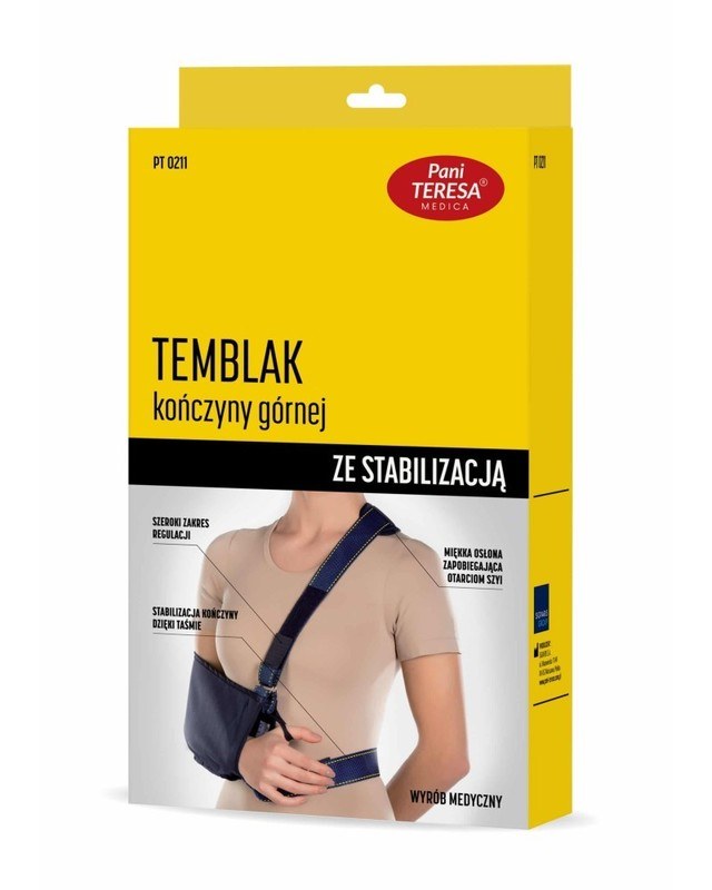 TEMBLAK KOŃCZYNY GÓRNEJ Z PASKIEM PT 0211 ROZMIAR XS