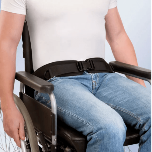 PAS MIEDNICZY STABILIZUJĄCY DO WÓZKA Z ZAPIĘCIEM VELCRO