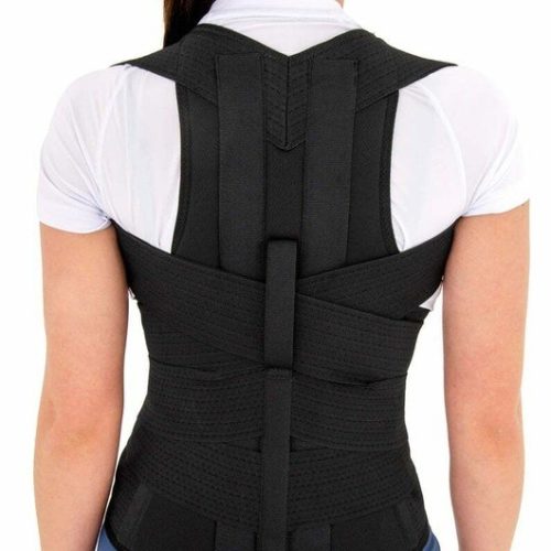 WYSOKA ORTEZA KRZYŻOWO LĘDZWIOWO PIERSIOWA Z PODPASZKAMI GORSET Reh4mat
