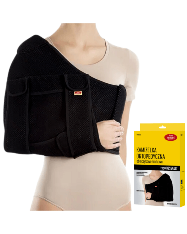 KAMIZELKA ORTOPEDYCZNA OBOJCZYKOWO-BARKOWA TYPU DESSAULT PANI TERESA