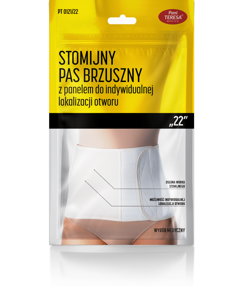 PAS BRZUSZNY STOMIJNY PT0121 Z PANELEM DO INYWIDUALNEJ LOKALIZACJI OTWORU - obrazek 3