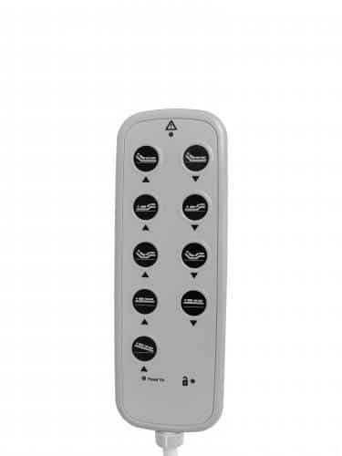 Łóżko rehabilitacyjne sterowane elektrycznie - DREAM-TIM - Buk - obrazek 9