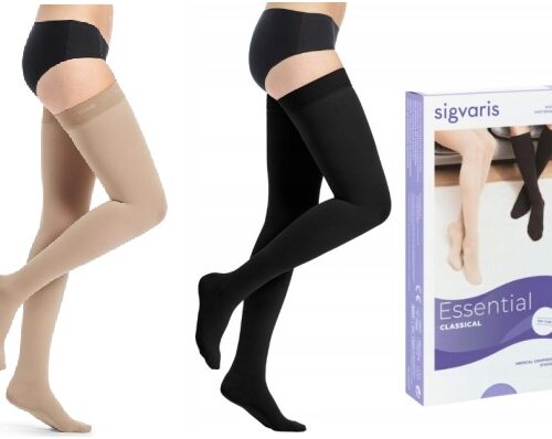 POŃCZOCHY UCISKOWE SIGVARIS ESSENTIAL CLASSICAL (TOP FINE SELECT) CCL1 CCL2