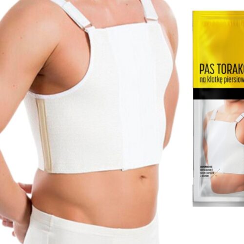 PAS TORAKO NA KLATKĘ PIERSIOWĄ PO ZABIEGACH KARDIOCHIRURGICZNYCH DLA MĘŻCZYZN PANI TERESA PT0113