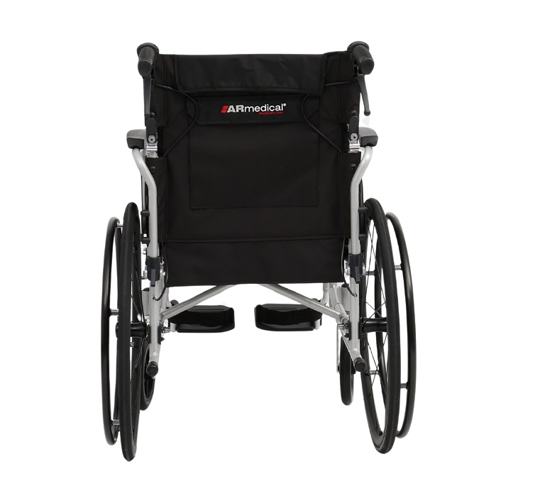 WÓZEK INWALIDZKI ULTRA LEKKI 12KG MAGNEZOWY ARMEDICAL MAGNESIUM ARMEDICAL AR-355 - obrazek 4