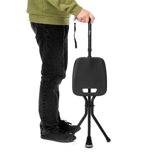 LASKA INWALIDZKA REGULOWANA Z SIEDZISKIEM TIMAGO SeatTim - obrazek 5