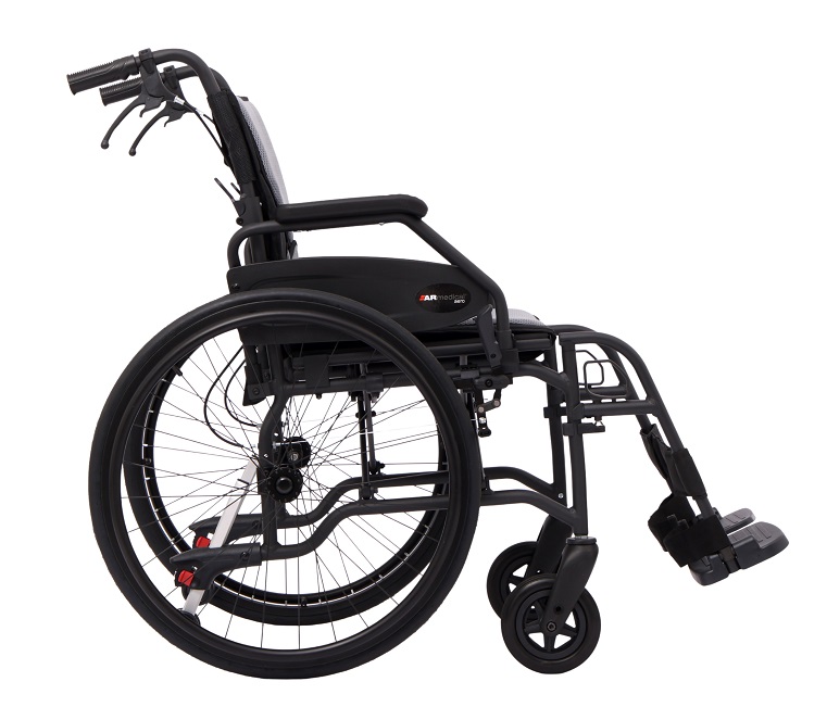 WÓZEK INWALIDZKI ALUMINIOWY ARMEDICAL AERO AR-366 - obrazek 6